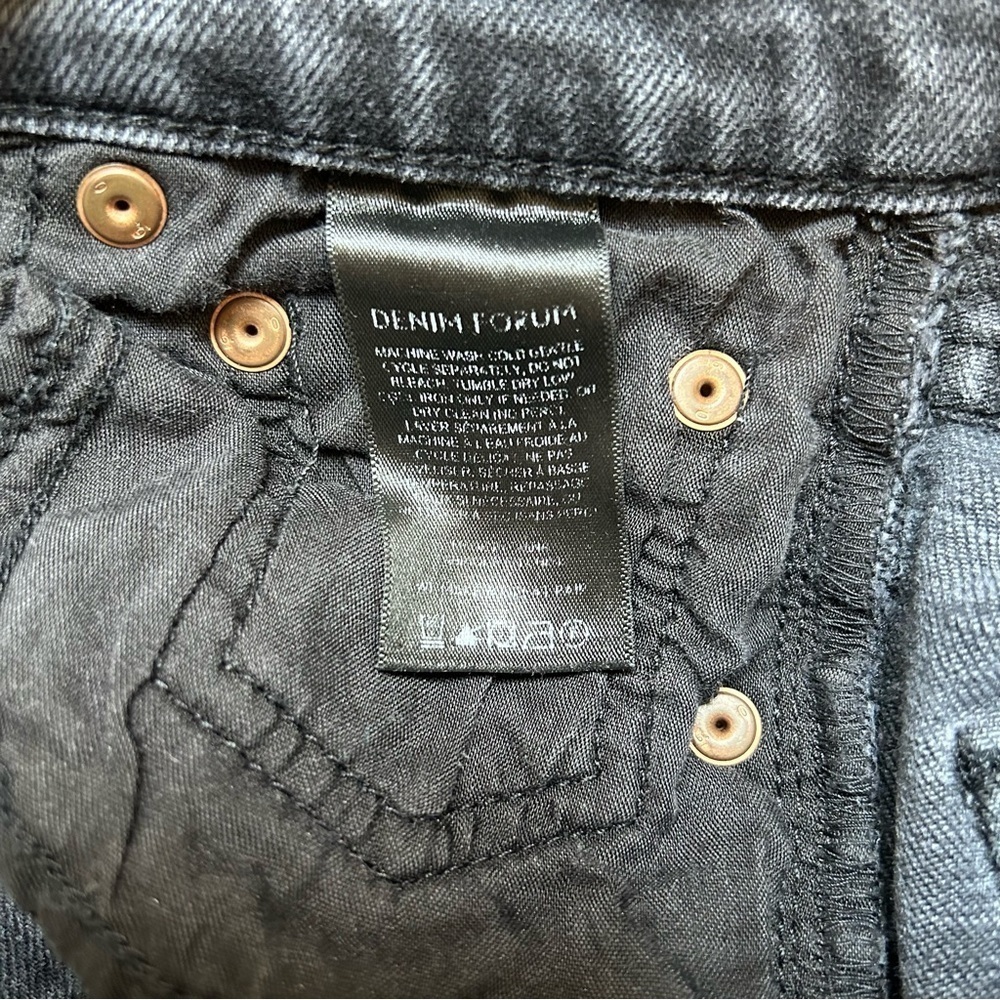 DENIM FORUM Yoko High Rise Slim Size 24x26 - Picture 12 of 13